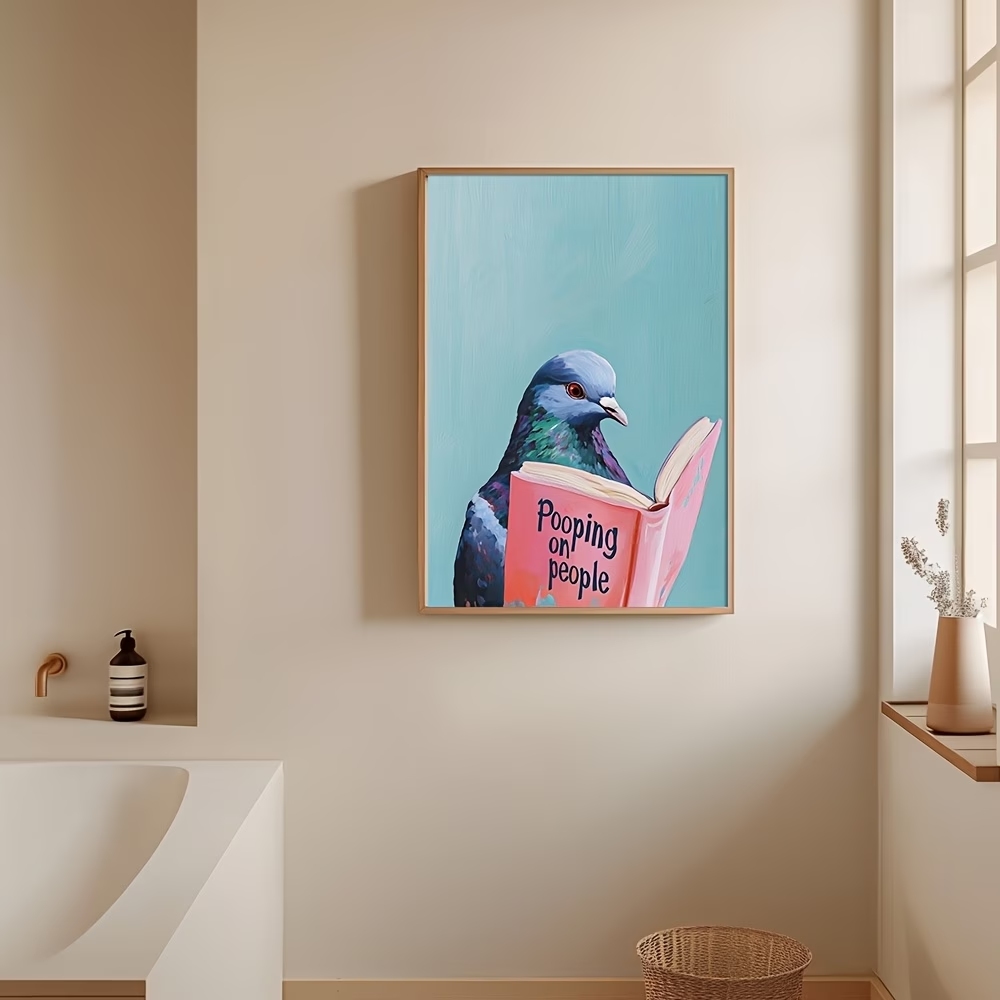 Nowoczesny Gołąb Czytający Ksi – Home Decor Reviews recenzja i cena