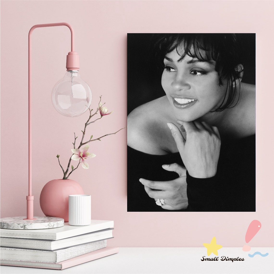 Whitney Houston Music Star Pla – Home Decor Houston recenzja i cena