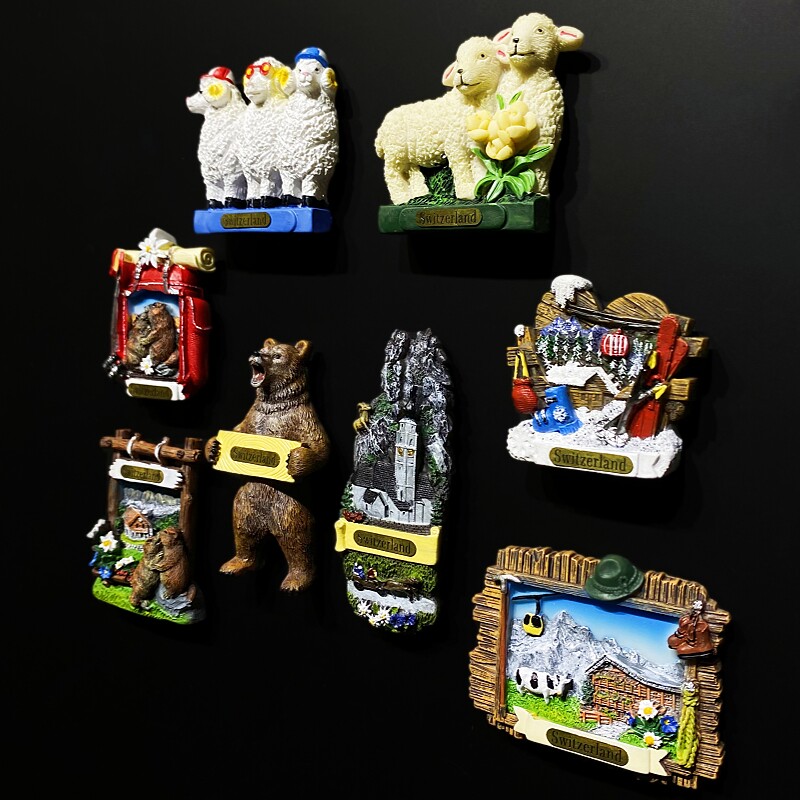 Magnesy na lodówkę 3D Bern Zur – Home Decor Zurich recenzja i cena