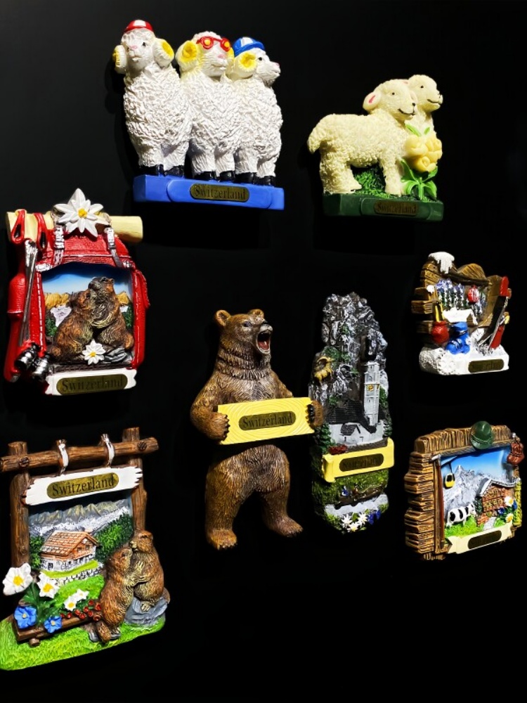 Magnesy na lodówkę 3D Bern Zur – Home Decor Zurich recenzja i cena