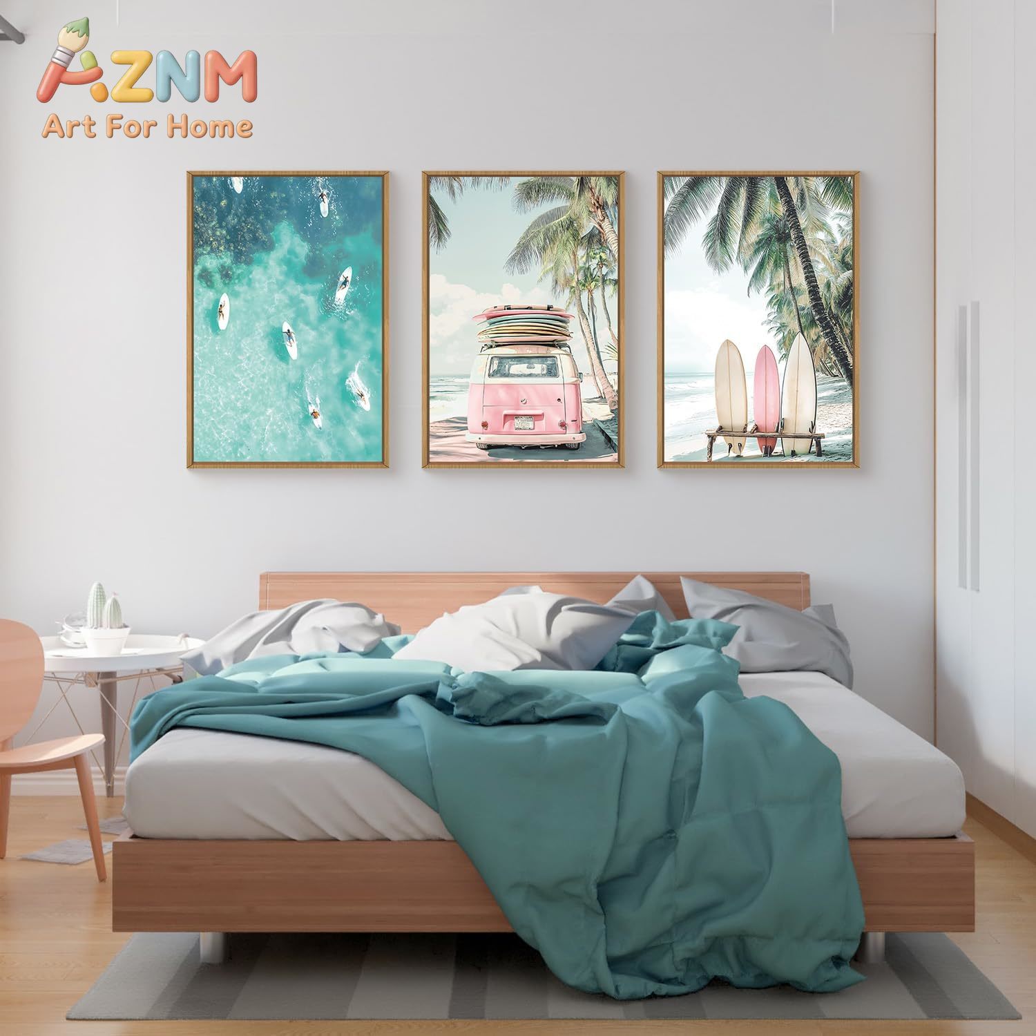 3 szt. Letnie obrazy na płótni – Home Decor Nautical recenzja i cena