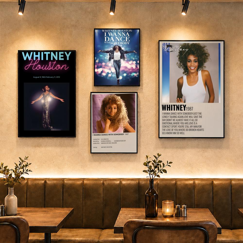 Plakat Piosenkarki Whitney Hou – Home Decor Houston recenzja i cena
