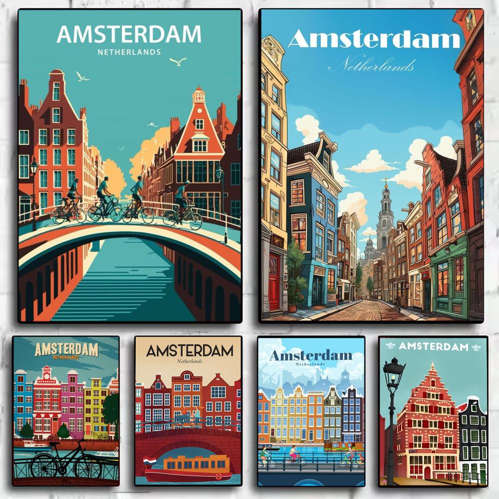 Amsterdam Holandia Obraz Kalig – Home Decor Netherlands recenzja i cena