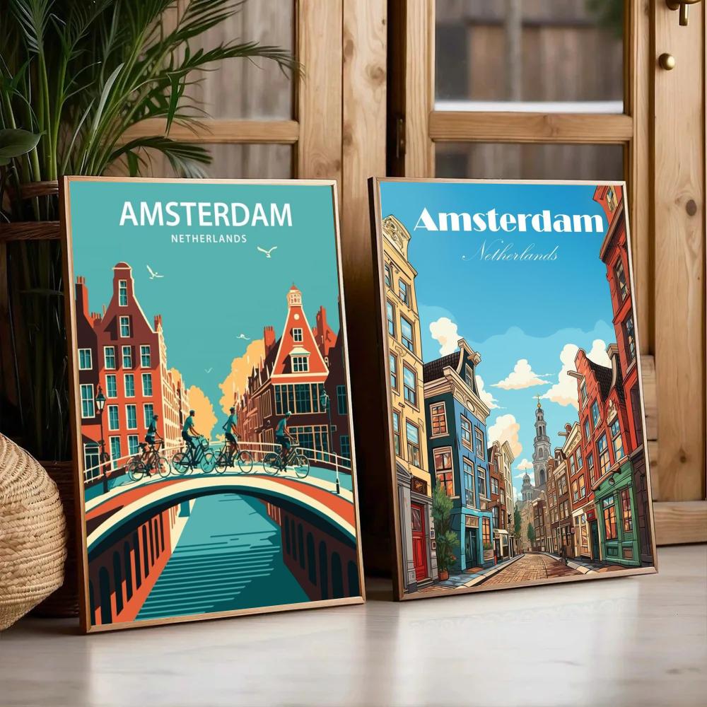 Amsterdam Holandia Obraz Kalig – Home Decor Netherlands recenzja i cena