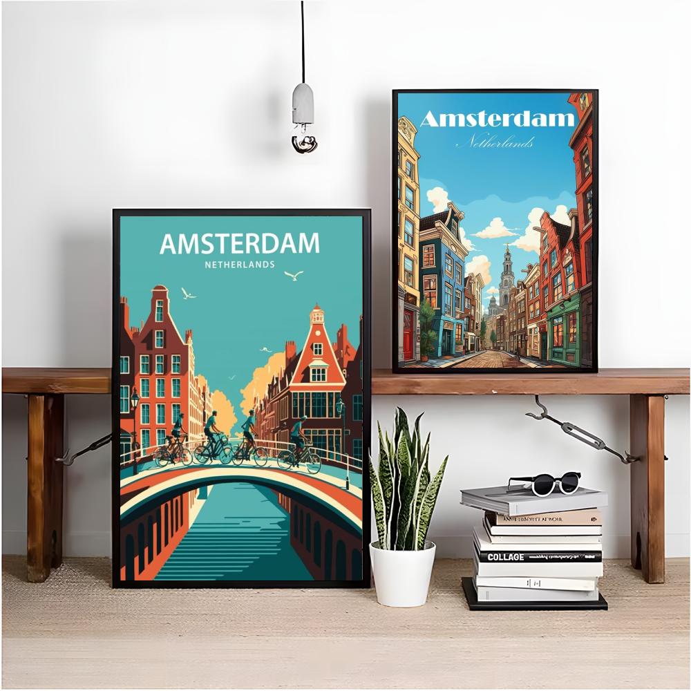 Amsterdam Holandia Obraz Kalig – Home Decor Netherlands recenzja i cena