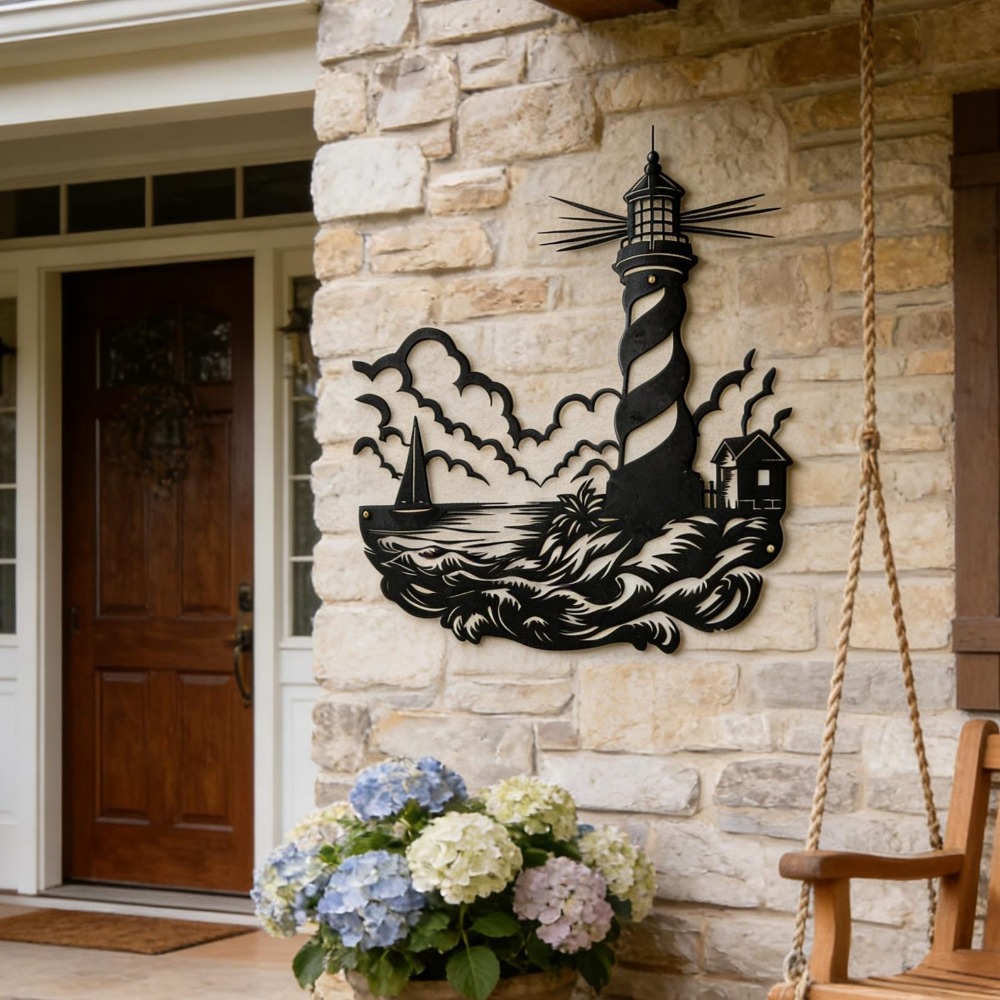 CIFbuy Metalowa Dekoracja Ście – Home Decor Nautical recenzja i cena