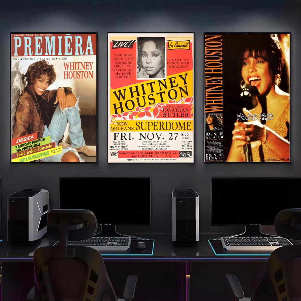 Plakat z Whitney Houston, este – Home Decor Houston recenzja i cena