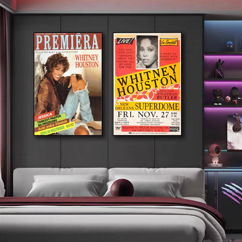 Plakat z Whitney Houston, este – Home Decor Houston recenzja i cena